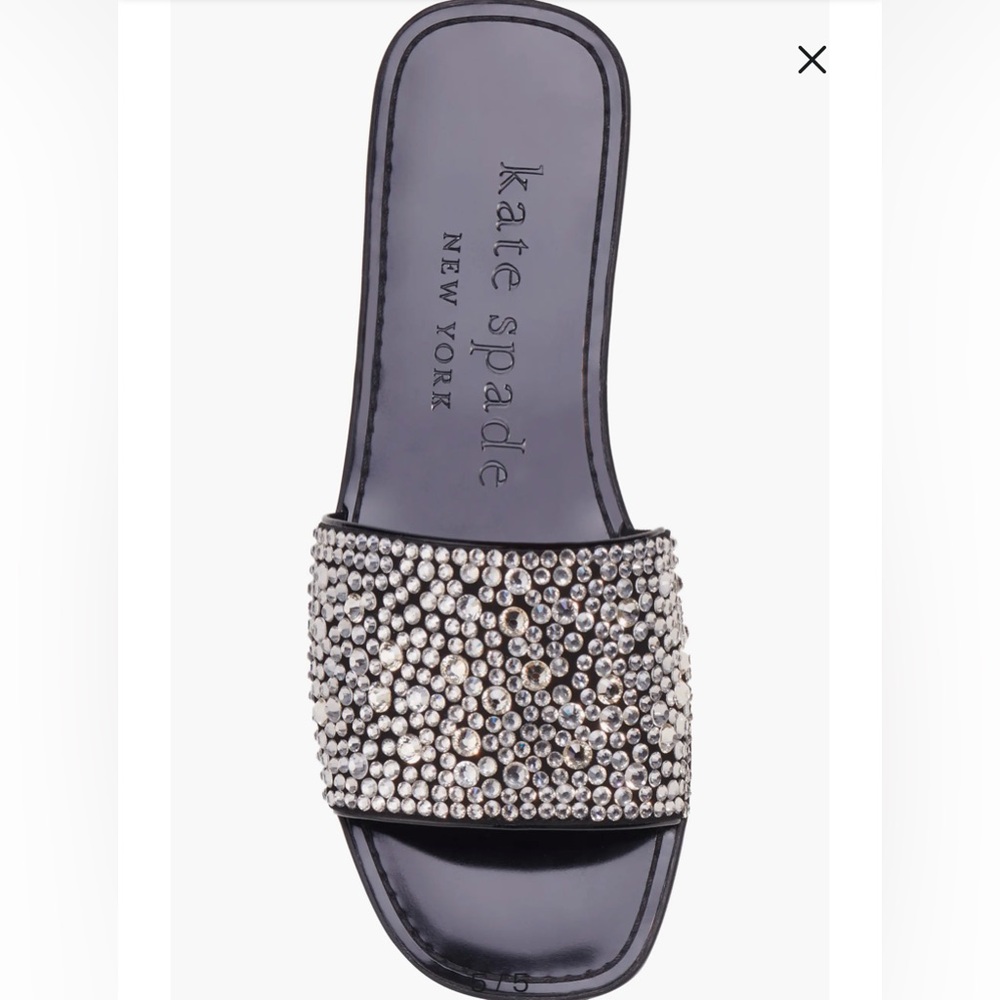kate spade new york Women's All That Glitters Flat Sandal